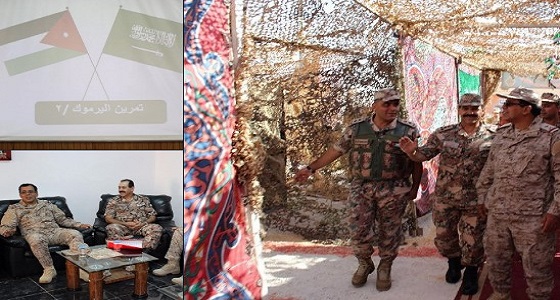 بالصور.. &#8221; اليرموك 2 &#8221; تمرين عسكري سعودي أردني