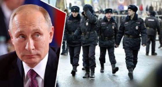 اعتقال 200 ناشط لتظاهرهم ضد بوتين فى موسكو