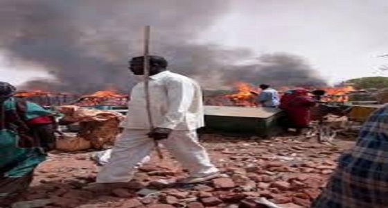 40 منزلا ضحية حريق بولاية شرق دارفور بالسودان
