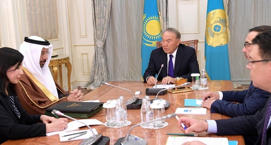 خادم الحرمين الشريفين يبعث رسالة إلى رئيس جمهورية كازاخستان
