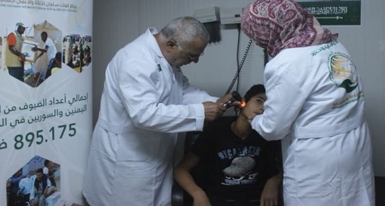 عيادات مركز الملك سلمان تقدم خدماتها للاجئين السوريين في الزعتري