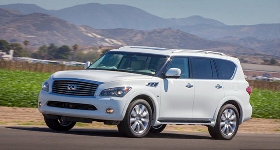 تدشين انفنيتي QX80 الجديدة لأول مرة في معرض دبي للسيارات