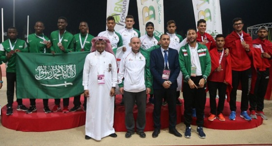 آل الشيخ يهنئ منتخب الناشئين لألعاب القوى على مشاركته الناجحة في البطولة العربية