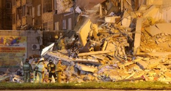 مصرع 6 أشخاص في انفجار داخل مبنى غرب روسيا