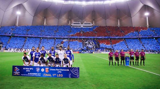 تشكيلة الهلال الأساسية وقائمة الإحتياط في مباراة أوراوا