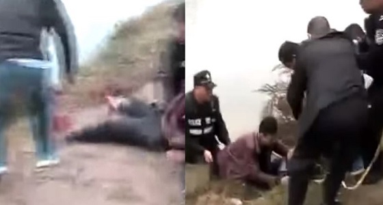 بالفيديو.. انتحار أم لقصر قامة عروس ابنها