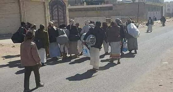 بالفيديو والصور.. نزوح الحوثيون من صنعاء.. ومغردون: &#8221; لا حوثي بعد اليوم &#8220;