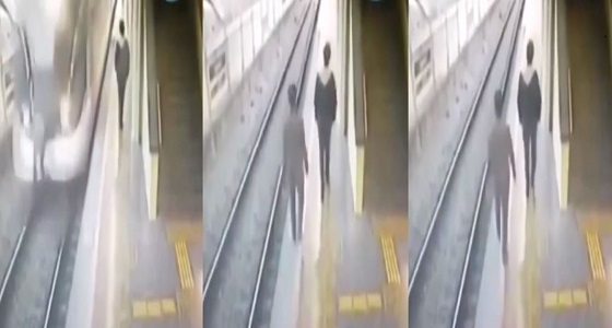 بالفيديو.. شاب متهور يتحدى قطار