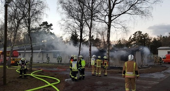 إصابة 5 أشخاص باختناق في حريق بمستشفى بألمانيا