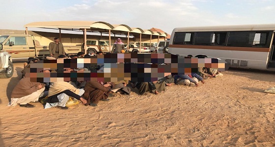 شرطة الجوف تضبط عددا من المخالفين لنظامي العمل والإقامة