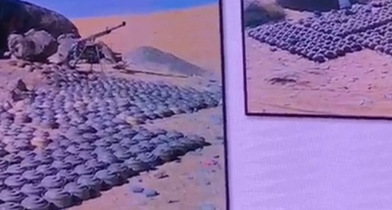 ” التحالف ” ينشر صور لحوثي يحمل صاروخ قرب حدود المملكة
