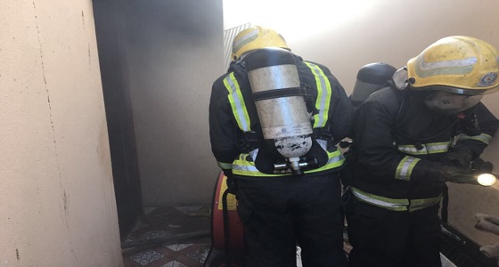 التماس كهربائي يشعل النيران في منزل ويصيب 6 بالمزاحمية