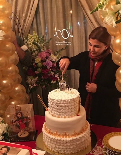فانز ماجدة الرومي يحتفل بعيد ميلادها الـ 61
