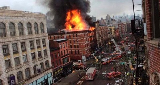 انفجار وسط مانهاتن في نيويورك