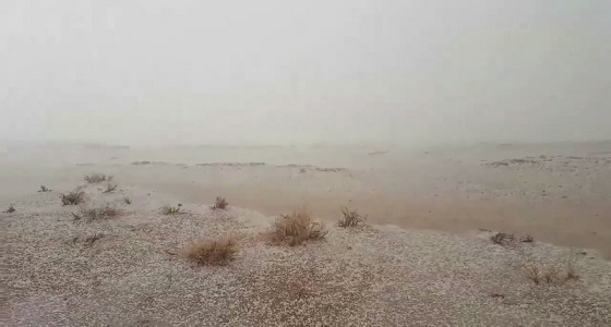 بالفيديو والصور.. جريان وادي &#8221; طبقان &#8221; بالقصيم بسبب الأمطار