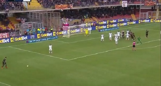 حارس مرمى يسجل هدفاً رائعاً في الدوري الإيطالي