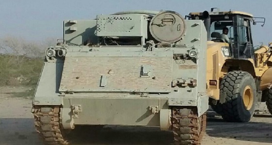 بالصور.. الجيش اليمني يصادر عربات عسكرية للحوثيين