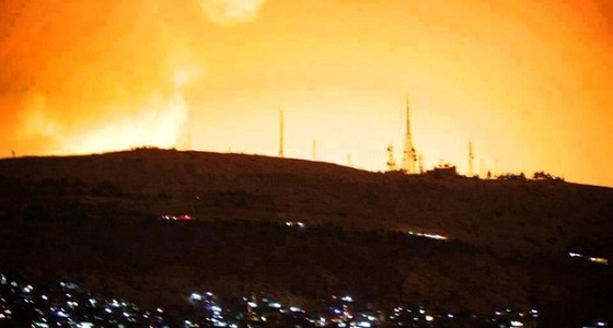 للمرة الثانية.. دمشق تحت قصف الطيران الإسرائيلي