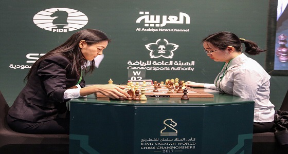 بالصور.. &#8221; شين زهو &#8221; صينية الأصل تمثل الدوحة في &#8221; الشطرنج &#8220;