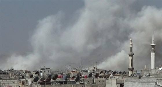 طائرات مجهولة تقصف الغوطة الشرقية بسوريا