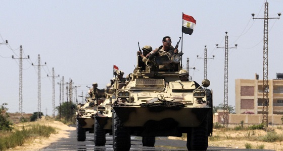استشهاد مجند وقتل 3 تكفيريين بسيناء المصرية