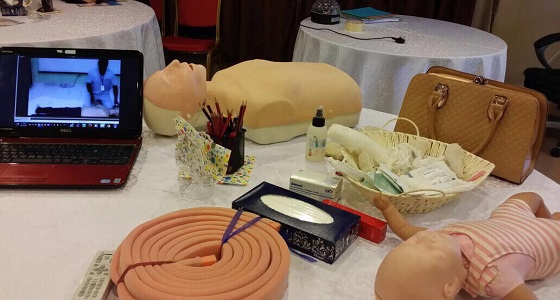 الهلال الأحمر ينفذ دورة إسعافية بالقسم النسوي في سجن الباحة