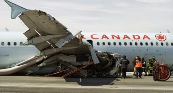 تحطم طائرة ركاب على متنها 25 شخصًا في كندا