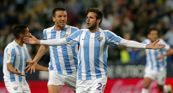 ملقا يفوز علي ريال سوسيداد بثنائية في الدوري الإسباني