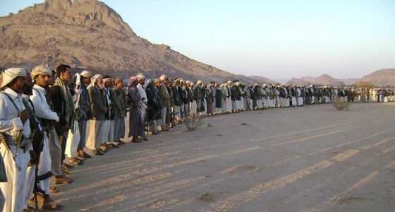 قبائل اليمن تطلب دعم المملكة للقضاء على ” الحوثيين “