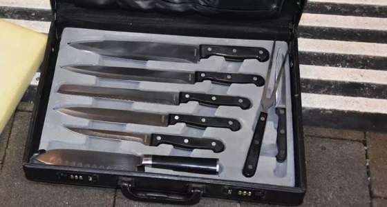حقيبة سكاكين تتسبب في إخلاء قطار بسويسرا