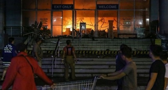 مقتل 37 شخصا في حريق مركز تجاري بالفلبين