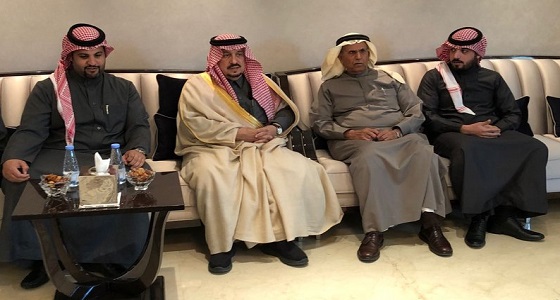 أمير الرياض يقدم التعازي لأسرة السويلم