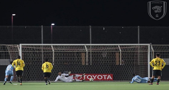 فيديو.. لاعب الباطن يسدد ركلة جزاء بطريقة غريبة أمام الاتحاد