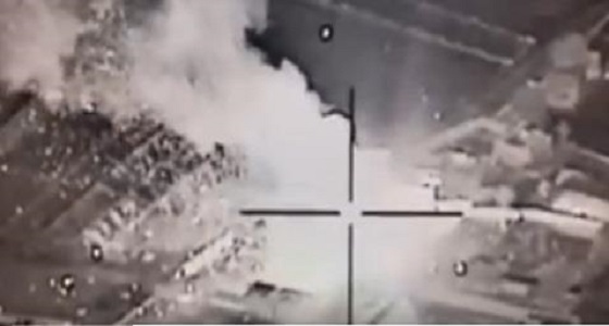 فيديو.. طائرات التحالف تدمر ورش تصنيع صواريخ باليستية في صعدة