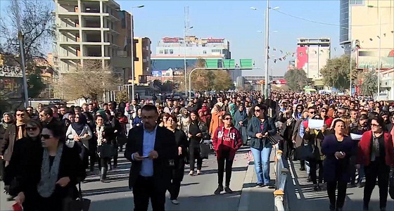 مظاهرات احتجاجية بكردستان العراق