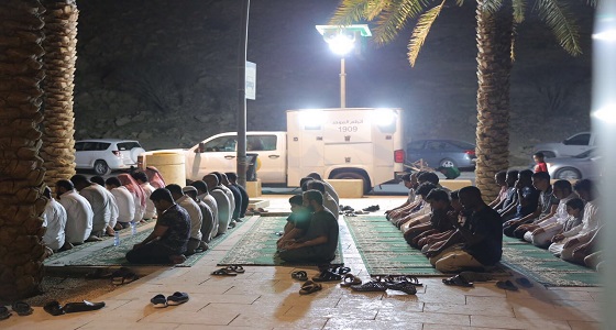 بالصور.. &#8221; الأمر بالمعروف &#8221; تتابع تفعيل المصليات المتنقلة في الرياض