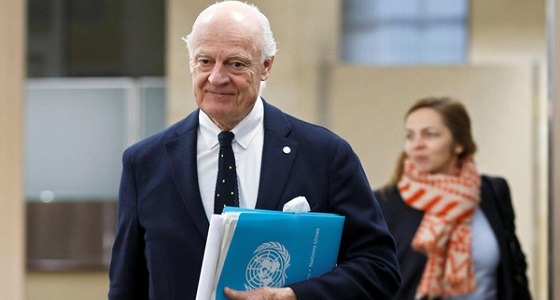 دي ميستورا يوجه روسيا بإقناع النظام السوري بالتوصل لاتفاق سلام