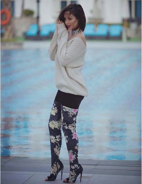 بسمة بوسيل بإطلالة تخطف الأنظار