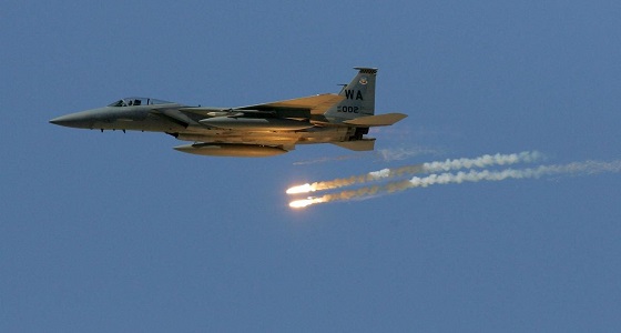 طائرات التحالف تقصف معاقل ميليشيا الحوثي الإيرانية في صنعاء