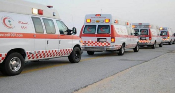إصابة شخصين في حادث تصادم 12 مركبة على طريق (مكة – جدة)