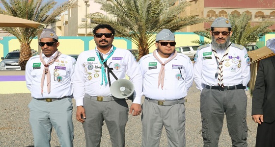 بالصور.. محمد البلوي يحصل على الشارة الخشبية ووسام القائد الكشفي بتقدير ممتاز