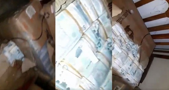 بالفيديو.. الحزام الأمني بالعر يحجز على 160 مليون ريال يمني قادمة للحوثيين
