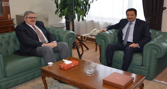 سفير المملكة لدى تركيا يلتقي نظيره الروسي