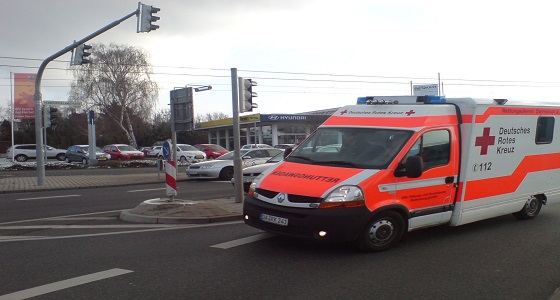 إصابة 50 شخصا بينهم أطفال في حادث تصادم بألمانيا