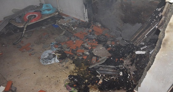 بالصور.. حريق في مستشفى بحي الأمير فواز