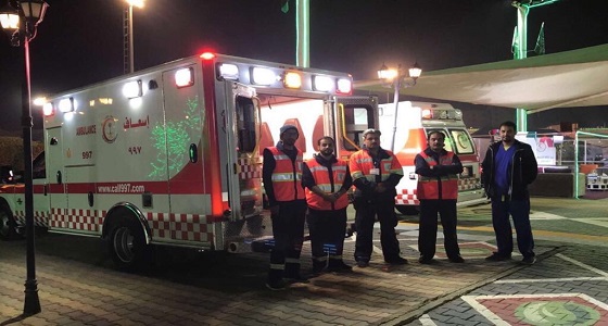 بالصور. استعدادات الفرق الإسعافية بالجوف لتغطية مهرجان الزيتون