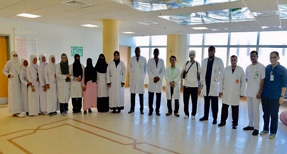 انقاذ حياة مواطن بمدينة الملك عبدالله الطبية