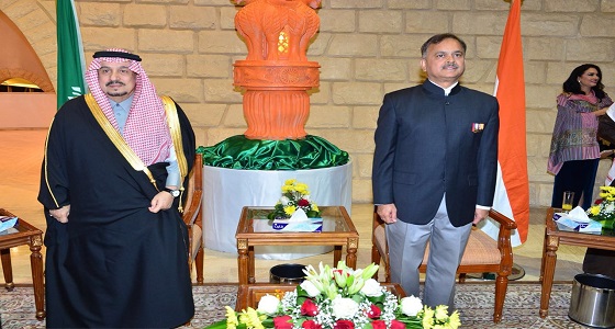 أمير الرياض يشرف حفل سفارة جمهورية الهند