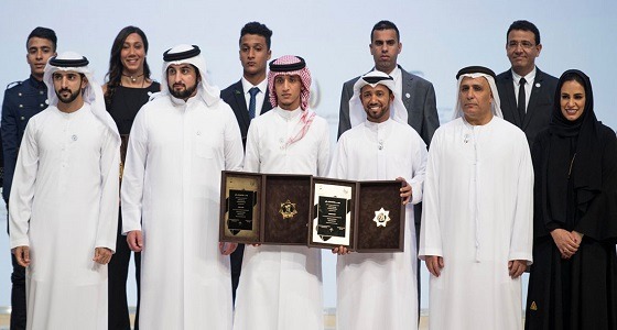 ” عموري ” يحصل على جائزة محمد بن راشد آل مكتوم للإبداع الرياضي
