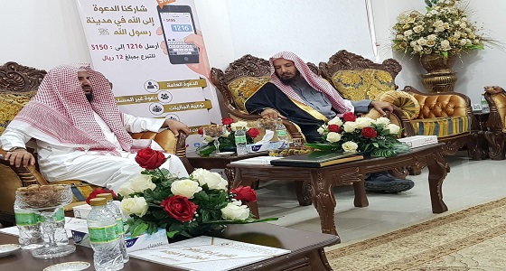 الشيخ سعد الشثري يزور تعاوني المدينة